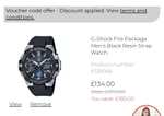 Casio G-Shock G-Steel GST B400fp Fire Package Black Resin Strap Watch £134 delivered with code at H Samuel