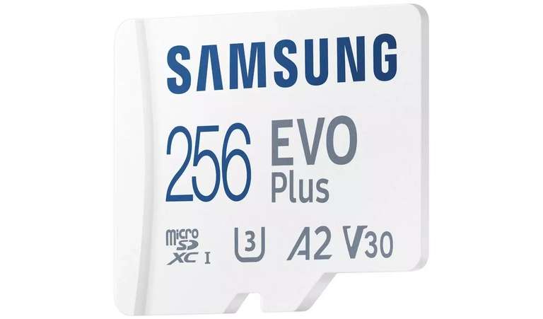 Samsung 256gb evo plus micro sd card - £17.99 (Free Collection) @ Argos