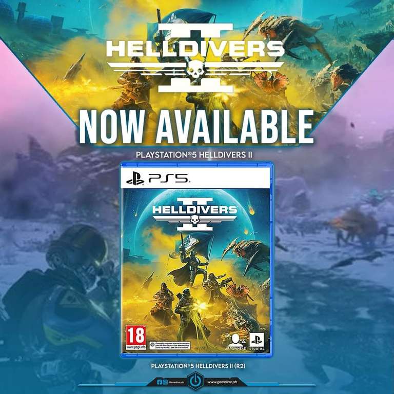 Helldivers 2 (PS5) - PEGI 18 Using Code - The Game Collection Outlet