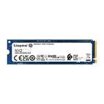 1TB (1000GB) - Kingston NV2 NVMe PCIe 4.0 SSD M.2 2280 -SNV2S/1000G 3,500/2,800MB/s - £38.39 delivered @ Amazon