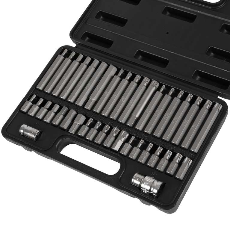 Minotaur Hex and Spline Set 40 Piece - £14.23 + Free click and collect @ Toolstation