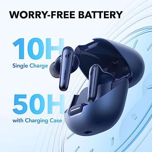 Anker Liberty 4 NC Wireless Noise Cancelling Earbuds - with voucher - Sold by AnkerDirect UK FBA