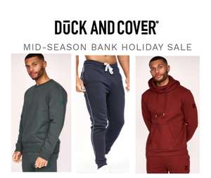 Mid Season Bank Holiday Sale Up To 80% Off Delivery £2.99 Free on £50 spend @ Duck and Cover