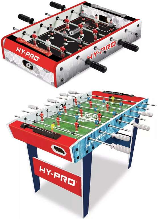 Hy-Pro 20inch Table Top Football Table - £15 / Hy-Pro 3ft Football Table - £37.50 with code (Collection) @ Argos