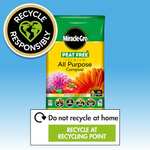 Miracle-Gro Premium All Purpose Compost, PEAT FREE, 40 Litre. Min order of 3 (£6 each)