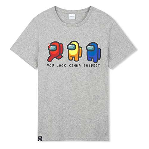 Among Us Boys' T-Shirts Kids Gaming Gifts Grey size age 15 £3.37 with voucher Sold by Get Trend. and Fulfilled by Amazon