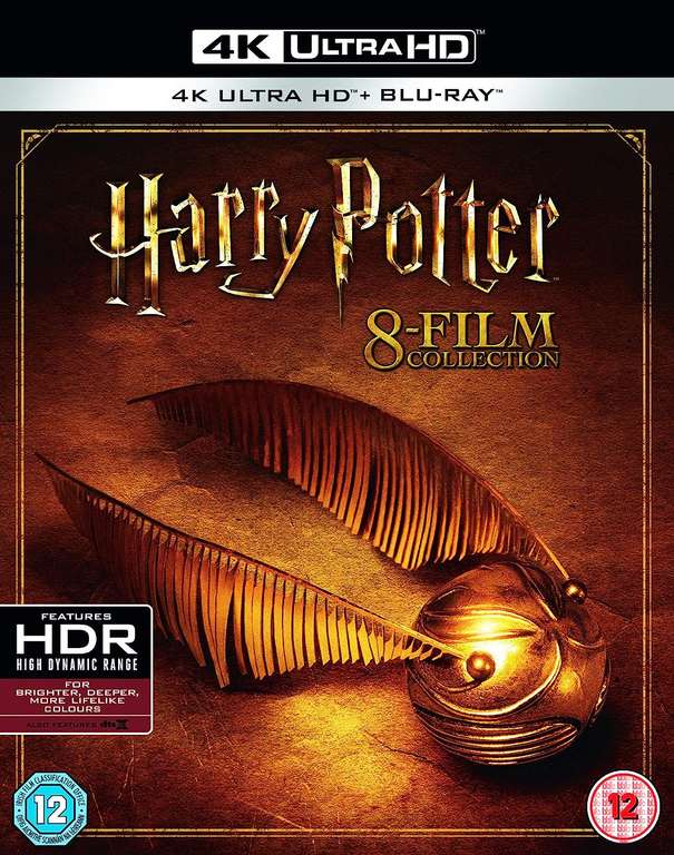Harry Potter: The Complete 8-film Collection [4K Ultra-HD & Blu-ray]