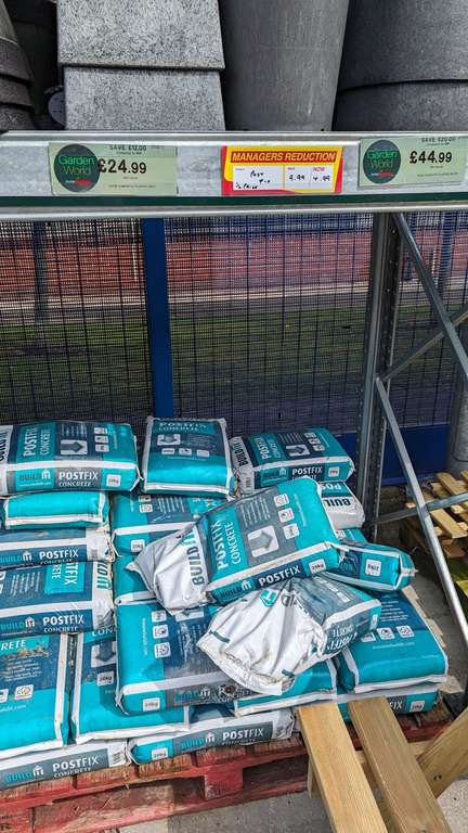 Post Fix Concrete Bags (Ormskirk)