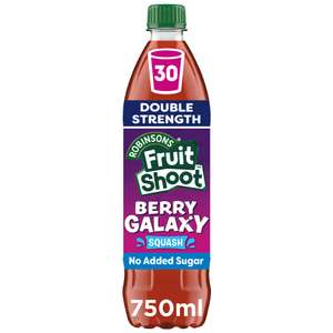 Fruit Shoot Squash Berry Galaxy - Double Strength - Strawberry & Blueberry 750ml - £1.19/£1.06 S&S