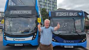 Portsmouth, free bus travel, all weekends in September and 1st October 2023