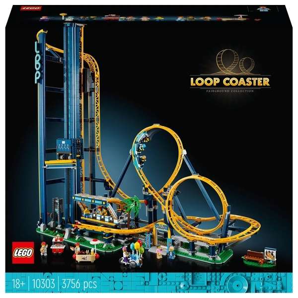 LEGO Icons 10303 Loop Coaster Roller Coaster Set £299.99 @ Smyths