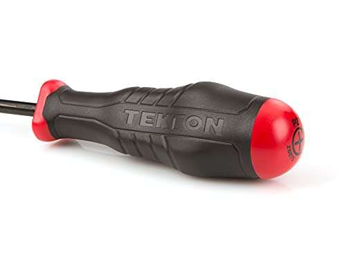 TEKTON High-Torque Black Oxide Long Blade Screwdriver Set, 6-Piece (1-3, 3/16-5/16 in.) DRV41222