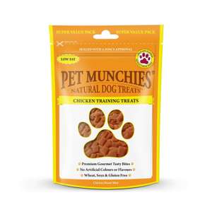 Pet Munchies Chicken Dog Training Treats 3 x 150g