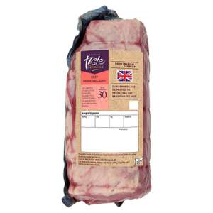 Sainsbury's 30 Days Matured British Beef Roasting Joint, Taste the Difference (Approx. to 1.24kg) - nectar price