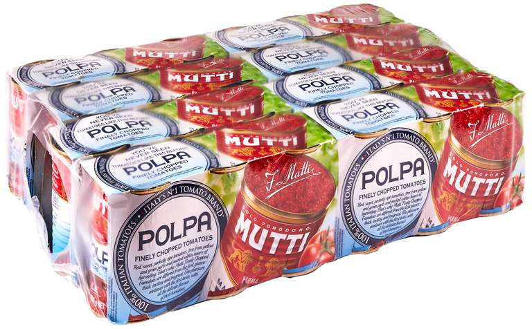 Mutti - Finely Chopped Tomatoes 400g (Pack of 24) with voucher