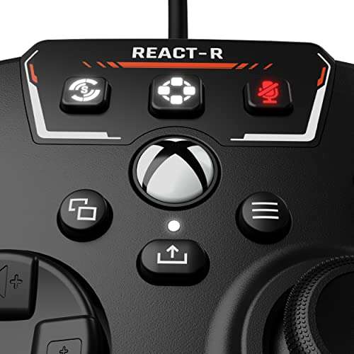 Turtle Beach React-R Controller Black - Xbox Series X|S, Xbox One and PC - Black / White £24.99 @ Amazon