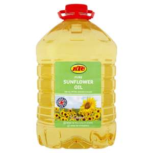 KTC Pure Sunflower Oil - 5 Ltr - £8.50 KTC vegetable Oil 5ltr - £8.50 @ Asda