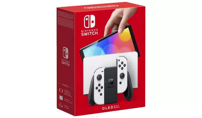 Nintendo Switch OLED Console - £76.25 (check app) @ Tesco