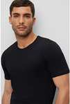 BOSS Mens 3 Pack Classic Black T-Shirt Regular Fit Short Sleeve £22.50 @ Amazon