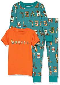 Amazon Essentials Baby Boy's Snug-fit Cotton Pajamas age 2
