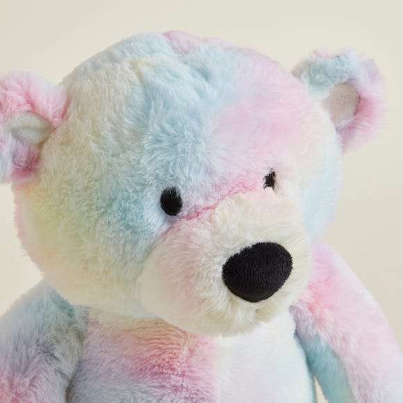 50cm Rainbow Teddy - £6 (Free Click and Collect) @ Dunelm