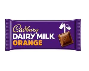 Cadbury Diary Milk Orange 95g - Spennymoor
