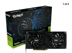 Palit GeForce RTX 4070 DUAL 12GB Graphics Card (UK Mainland) - ebuyer_uk_ltd