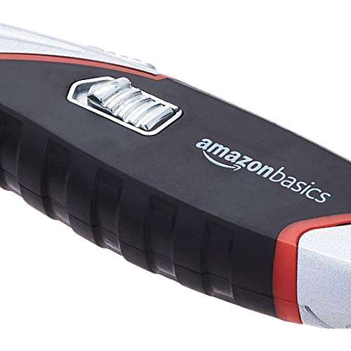Amazon Basics Heavy Duty Retractable Auto-Load Utility Knife with 4 Blades