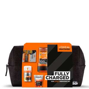 L'Oreal Men Expert Fully Charged Wash Bag 4 Piece Gift Set - £10 (Free Click & Collect) @ Boots