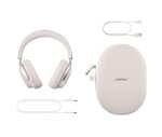 BOSE QuietComfort Ultra Wireless Bluetooth Noise-Cancelling Headphones with Spatial Audio - White