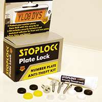 Stoplock Anti Theft Number Plate Locks (Pair) - with free collection - £4.29 @ EuroCarParts