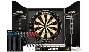 Winmau Blade 6 Championship Dartboard and Darts Set - £59.62 with code (Free Collection) @ Argos