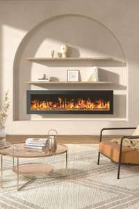 50inch Wall Mount Electric Fireplace. Sold & Delivered by Living and Home