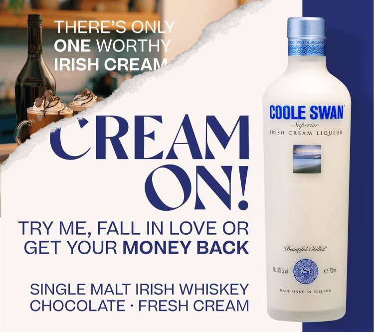 Coole Swan Cream Liqueur 700Ml - possible 100% cashback
