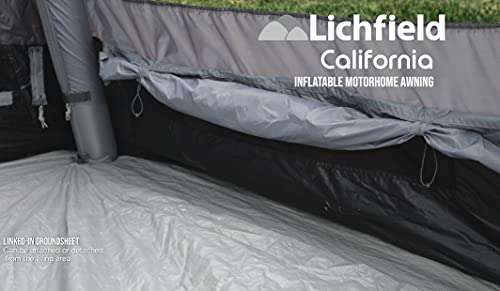 Lichfield California Drive-Away Air Awning - Excalibur, Low [Amazon Exclusive] - £329.99 @ Amazon