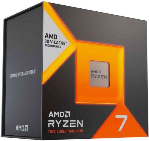 AMD Ryzen 7 7800X3D Socket AM5 Desktop Processor Socket AM5 120W (TDP)£382.07 with code (UK Mainland) @ box_uk / eBay