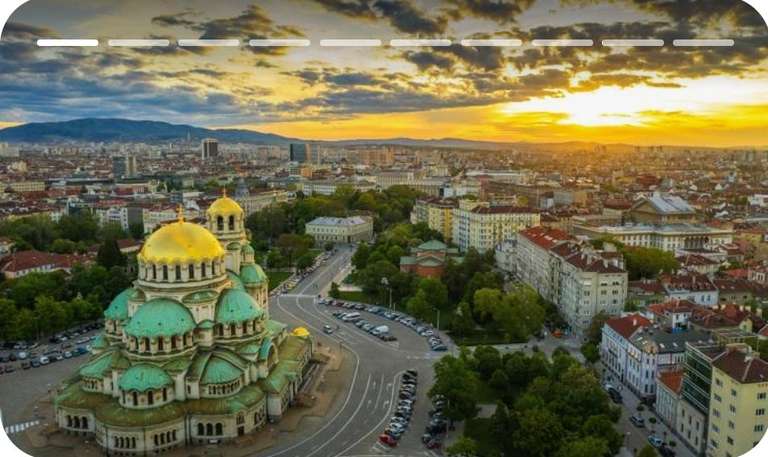 Return Flights to Sofia, Bulgaria from Luton 22nd to 26th January - Hand Luggage Only
