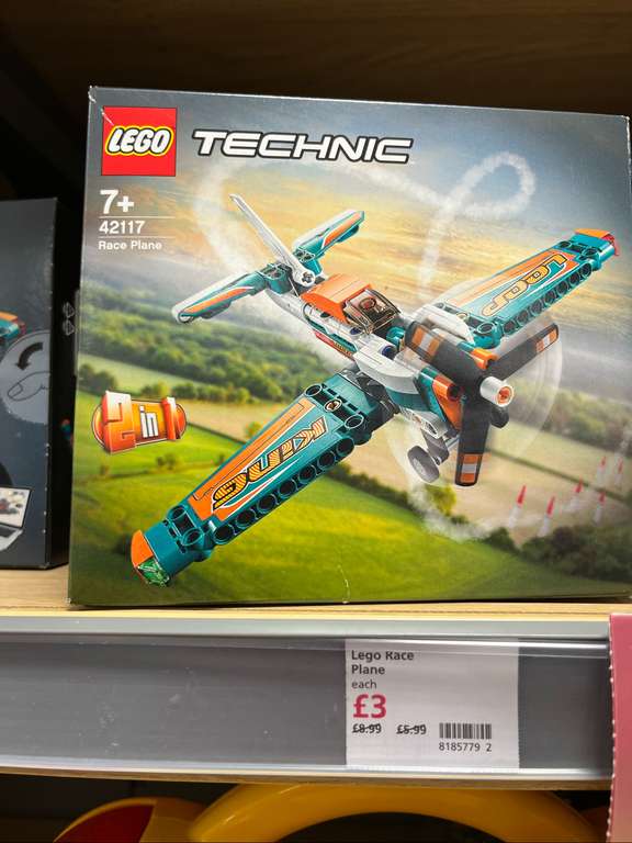 Reduced Lego, Lego city race plane £3, Lego city Police helicopter £3, Lego Technic Race Plane £3 all found in-store at Waitrose, Leeds
