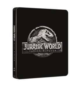 Jurassic World - Fallen Kingdom (hmv Exclusive) 4K Ultra HD Steelbook £9.99 with code and free click & collect @ HMV
