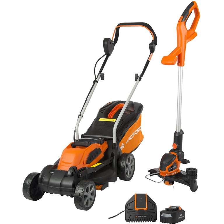 Yard Force 40V 32cm Cordless Twinpack £160 Free Collection @ Wilko