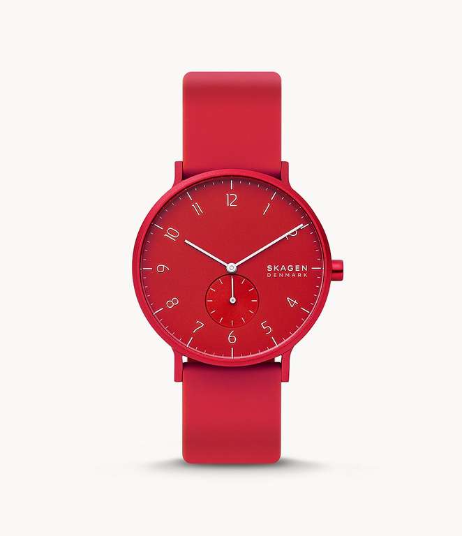 Skagen Aaren Kulor Aluminium 41mm Watch with Silicone Strap (Various Colours) - £64.85 delivered with Newsletter code @ Skagen