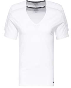 Calvin Klein 2 Pack V Neck T Shirt - £9 + £4.99 delivery @ House of Fraser