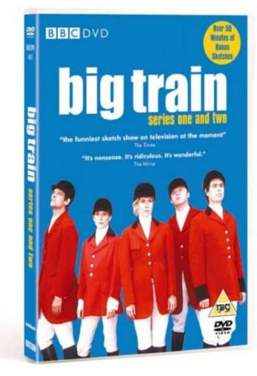 Big Train : Complete BBC Series 1 & 2 DVD Used, Very Good £3.49 @ World of Books