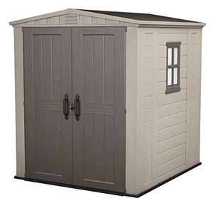 Keter Factor Outdoor Garden Storage Shed - Beige - 6 x 6 ft - £371.13 @ Amazon