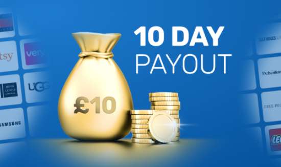 Quidco £10 bonus cashback with no minimum spent from any of the selected retailers example Argos (Check emails / select accounts)