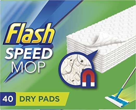 Flash Dry Mop Refills 40 Pack £3.50 Free Collection at Wilko
