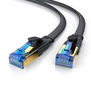 Primewire – 15m - CAT.8 Flat Ethernet Cable – 8.1 Standard Class – CAT 8 LAN Network cable - Sold By CSL-Computer FBA