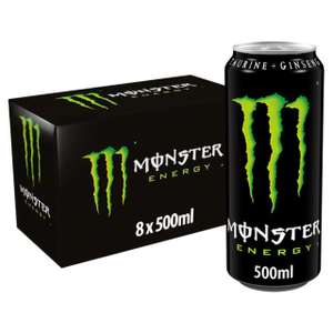 Monster Energy Drink 8 x 500ml £7.50 @ Morrisons