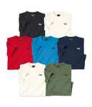 Pack of 6 Men's Sporty Print T-Shirts Sizes S-4XXXXL