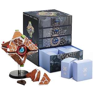 Numskull 2023 Destiny Gingerbread Ghost Shell Collectible Figure - Official Destiny Merchandise - Buildable Advent Calendar Statue - £22.84
